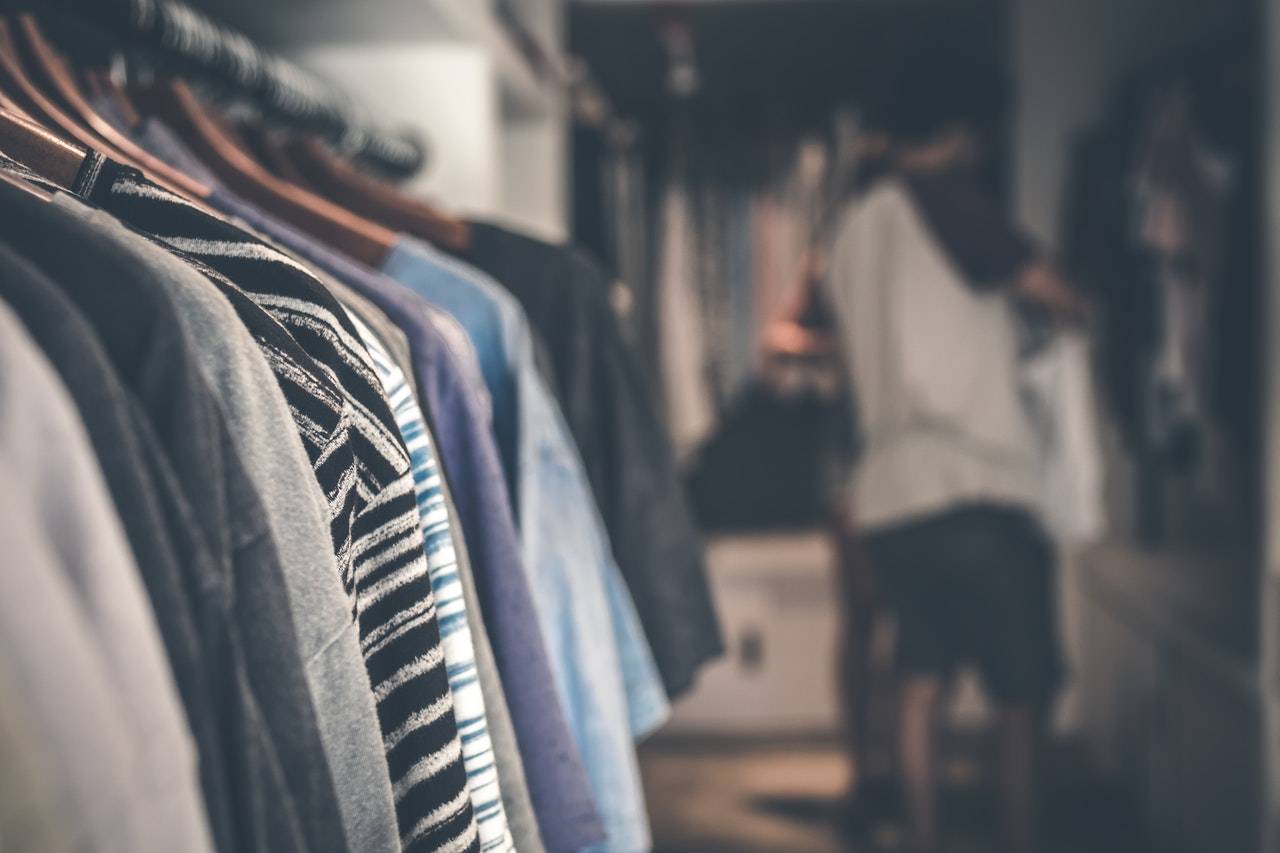 a line of clothes